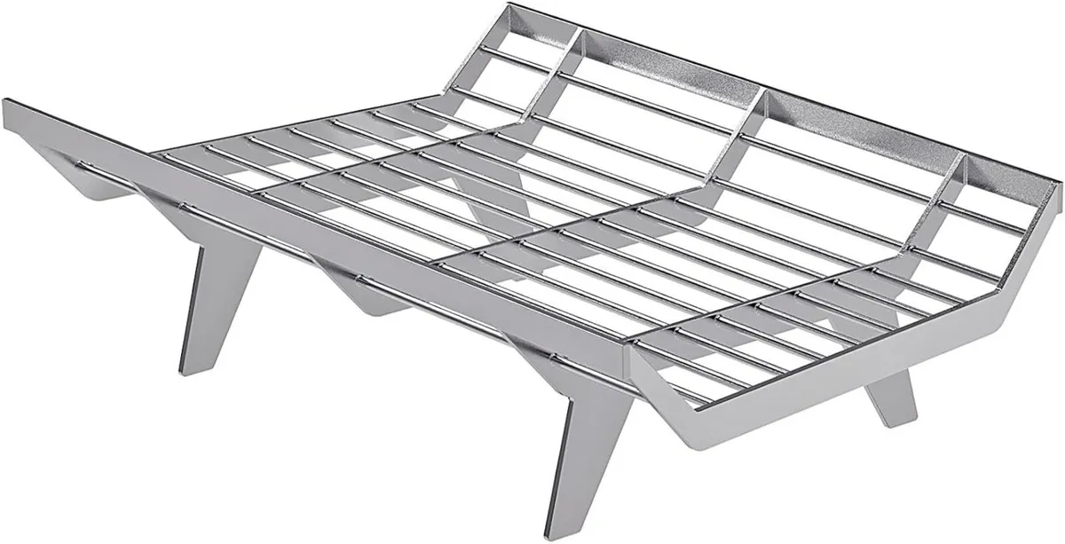 Fire Grate Fireplace Log Coal Burner Rack Firewood - Image 1