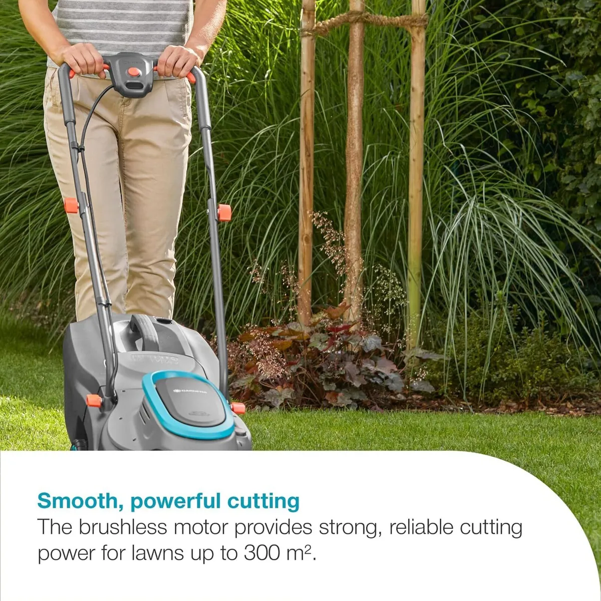 Battery Lawnmower Powermax 32 18V P4A Solo: 32 - Image 2