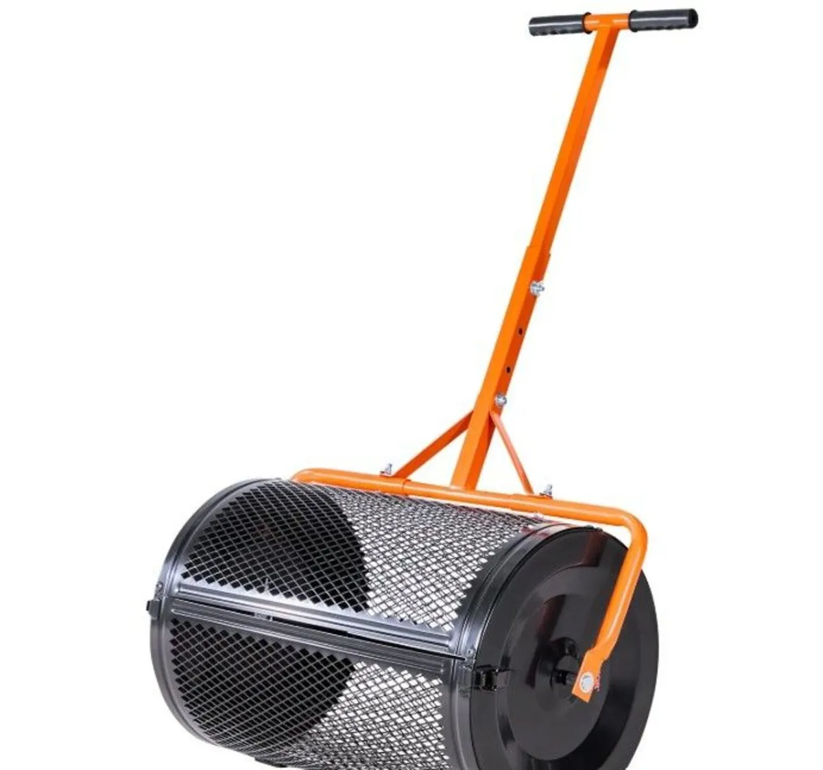 24 Inch Compost Spreader Heavy-Duty Steel Peat Mos - Image 2