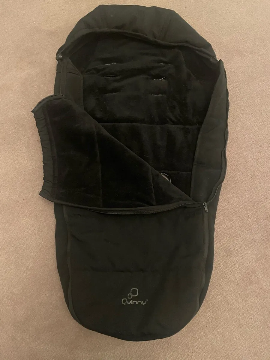 Black Winter Buggy Footmuff / Sleeping Bag - Image 1