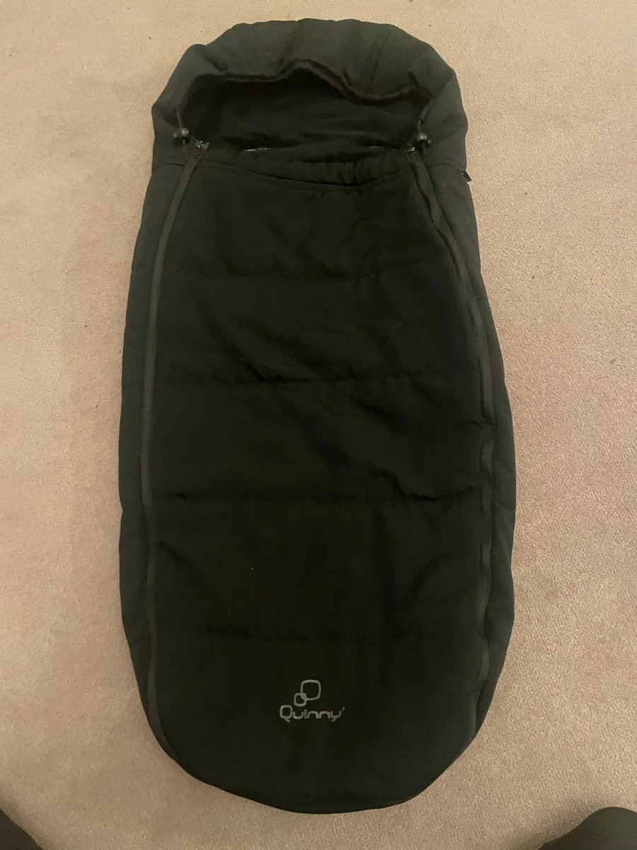 Black Winter Buggy Footmuff / Sleeping Bag - Image 3