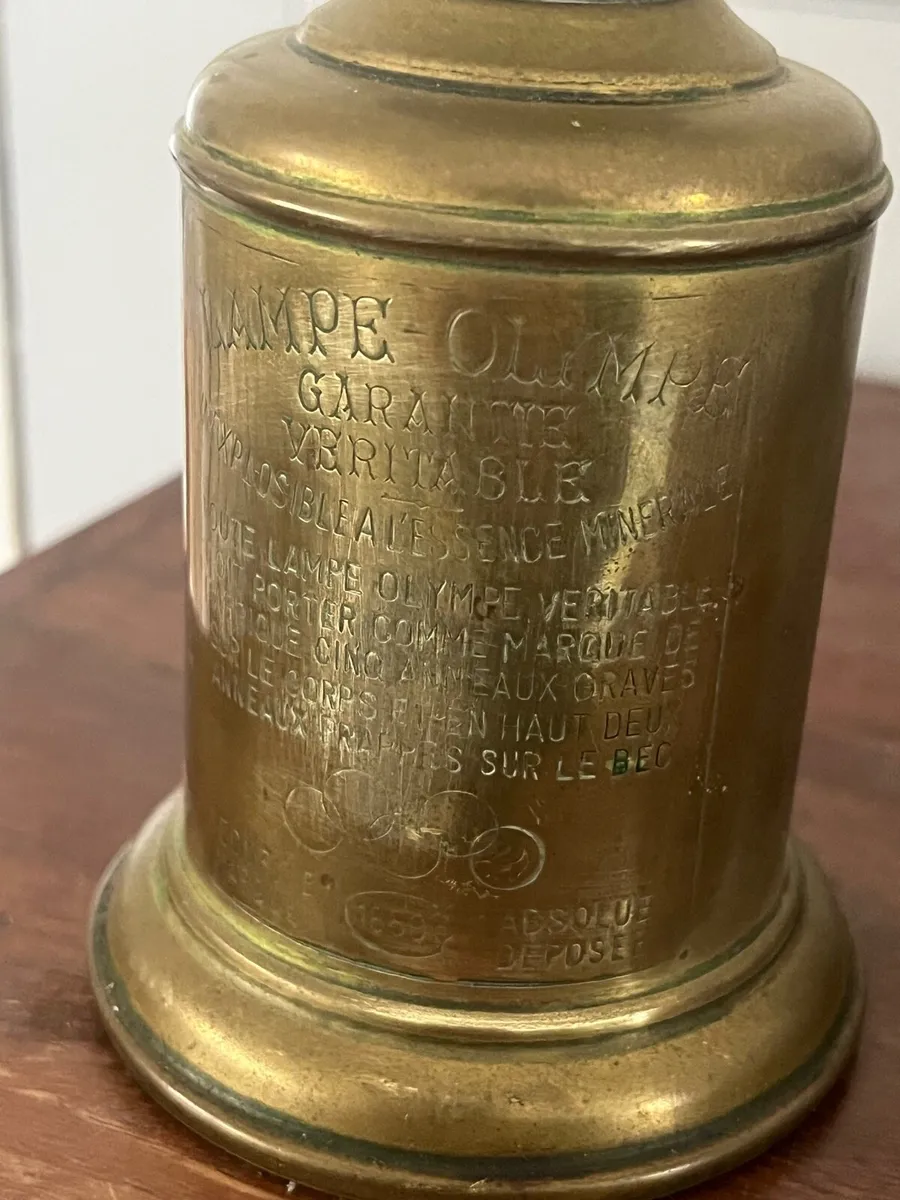 Vintage French Oil Lamps - Image 3