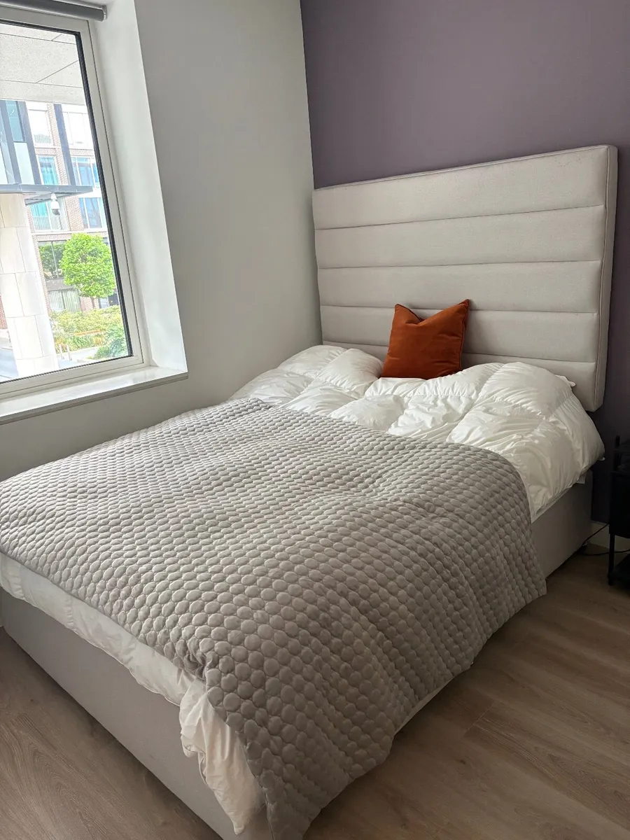 Bed & Mattress (King Size) - Image 1