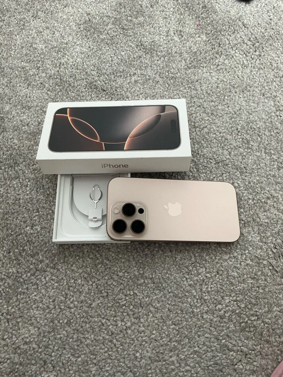 iPhone 16 Pro 128GB – Excellent Condition - Image 1