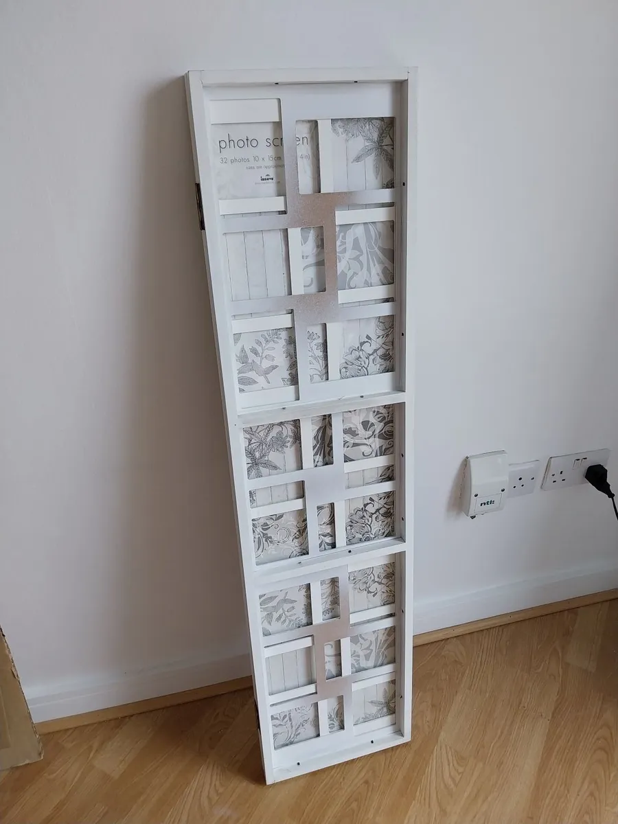 White folding photo frame - Image 2