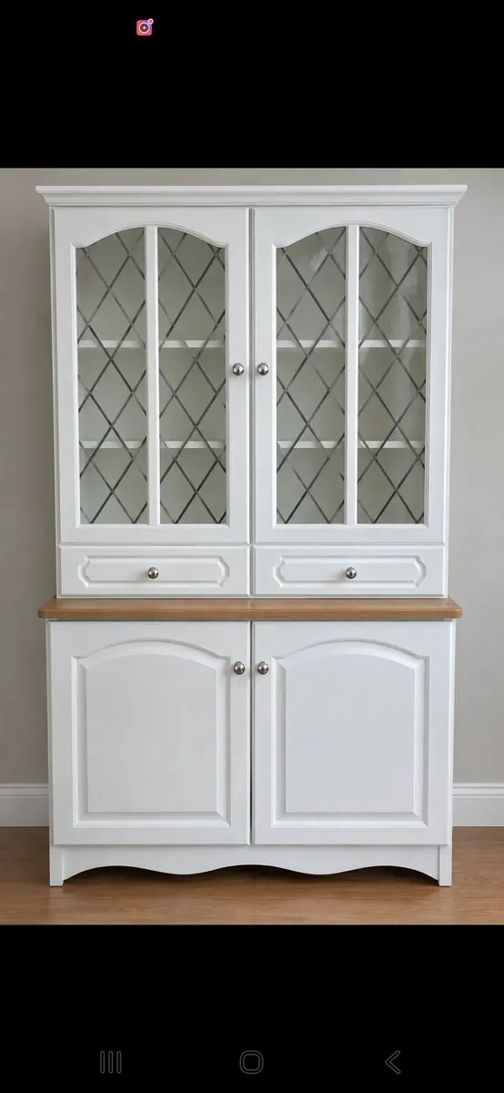 Painted Pine Welsh Dresser / Kitchen Dresser - Image 1