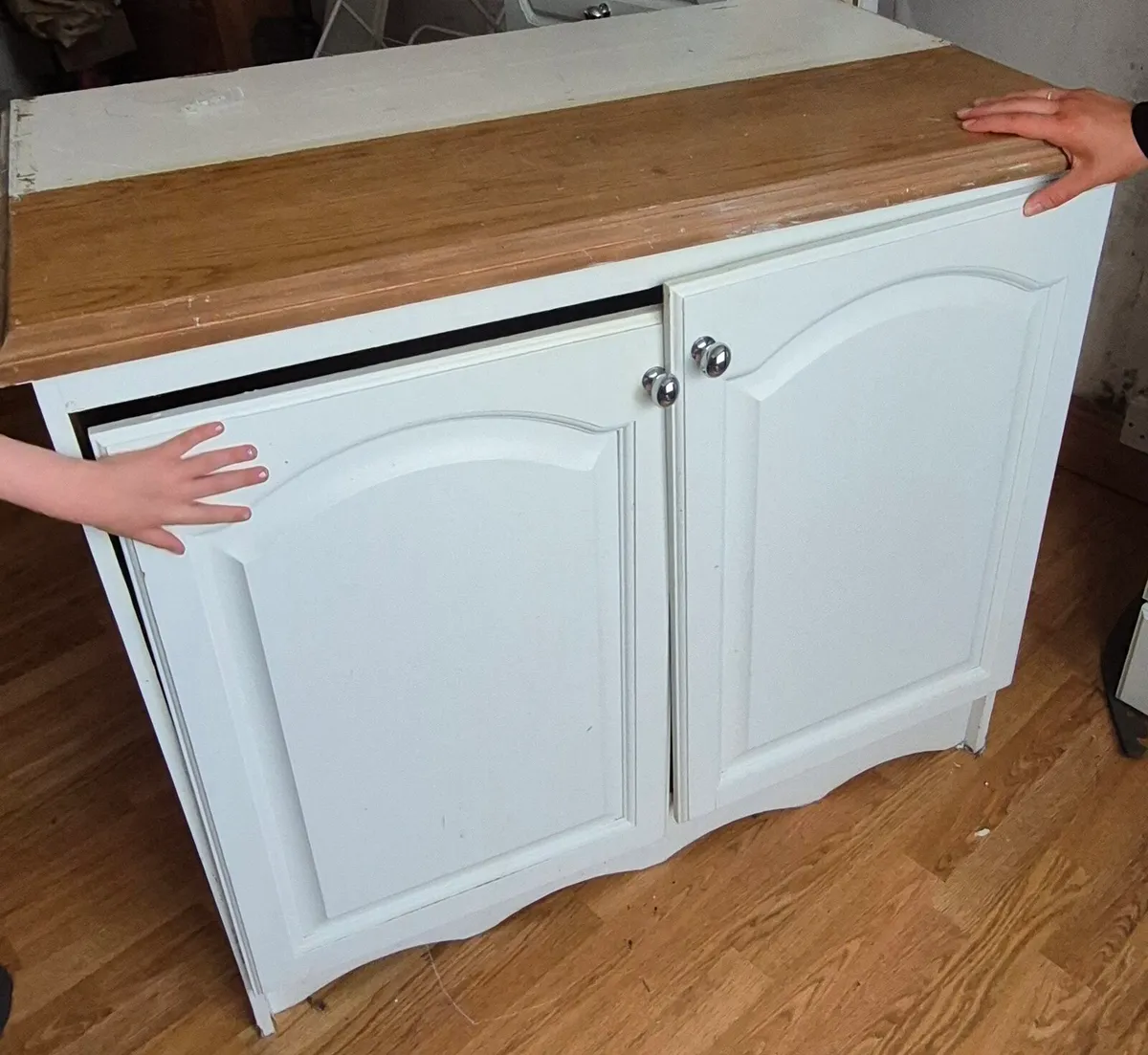 Painted Pine Welsh Dresser / Kitchen Dresser - Image 3