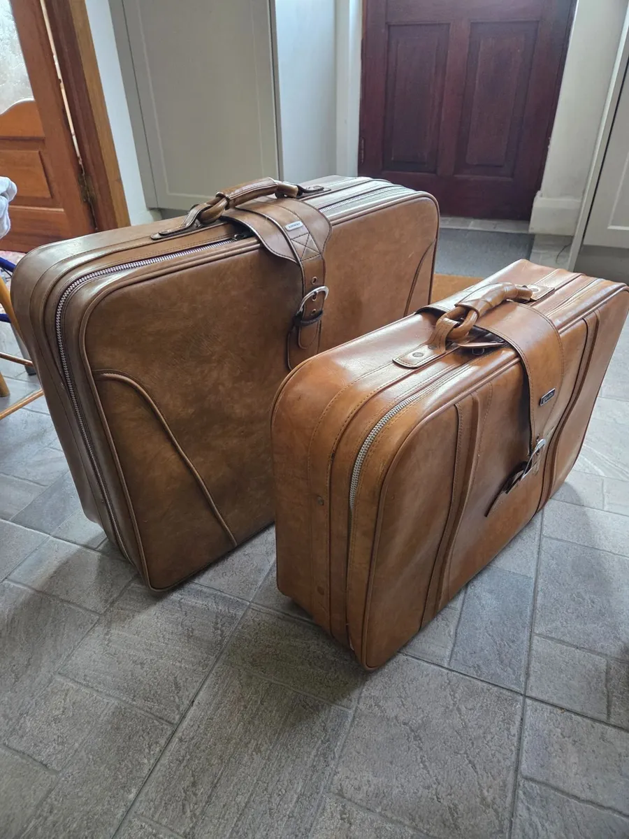 suitcases antique