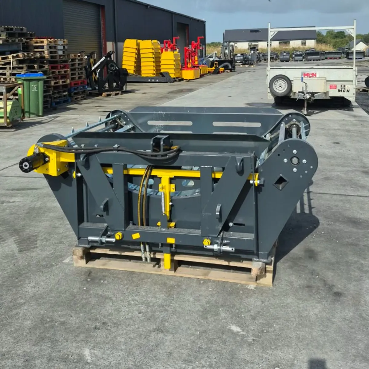 Bale Unroller - Ploughing Stand 369 Row 18 Block 3 - Image 3