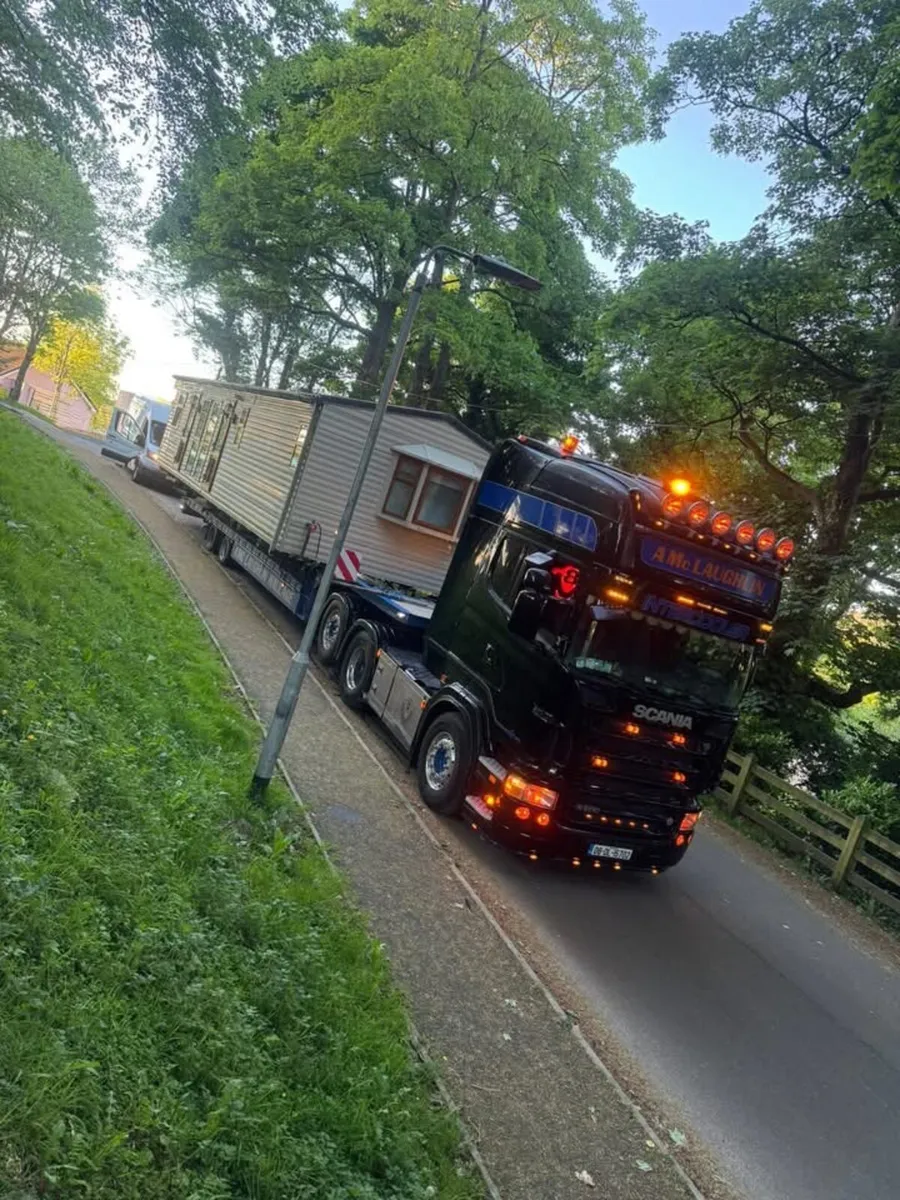 Mobile Home Transport-Siting-hiab-groundworks - Image 2