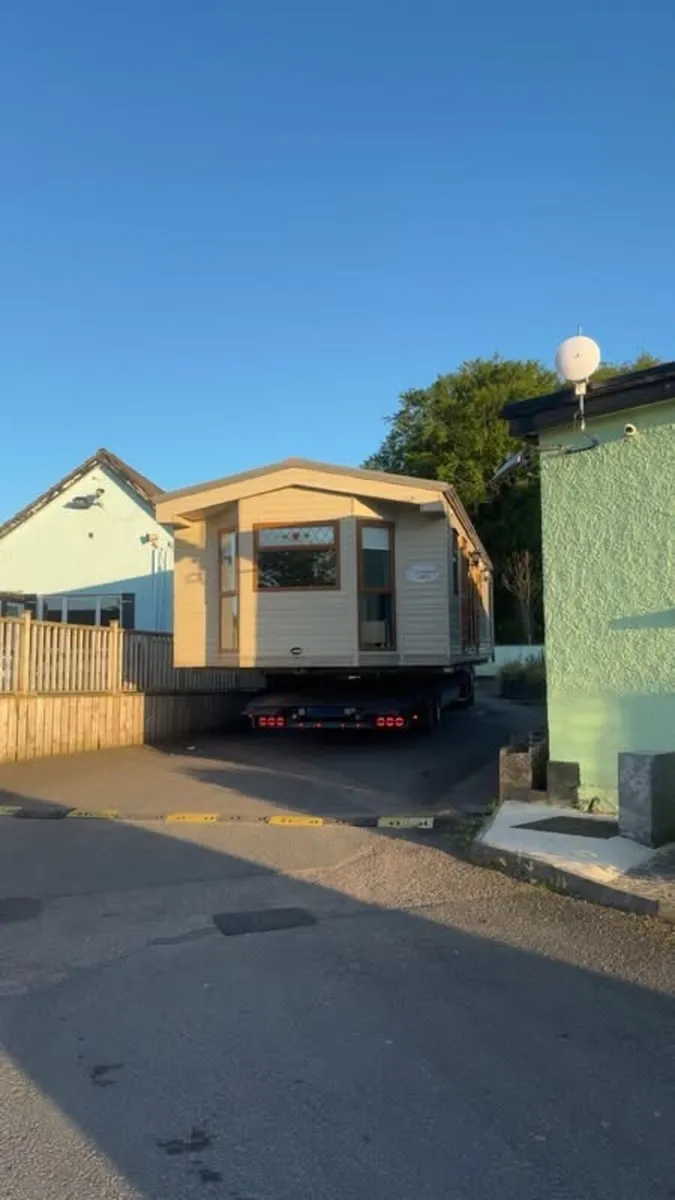 Mobile Home Transport-Siting-hiab-groundworks - Image 3