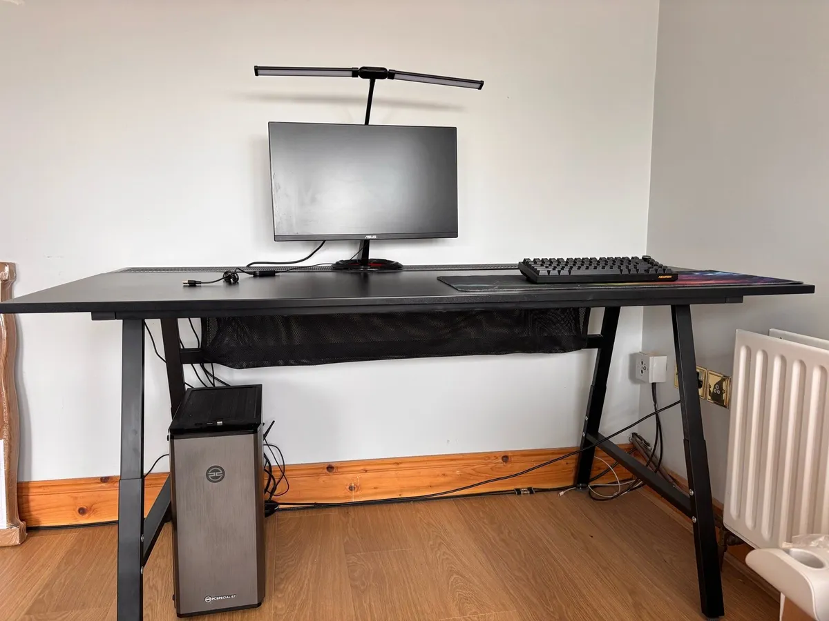 IKEA gaming desk. - Image 1