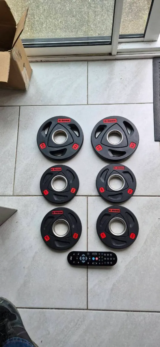 Brand new olympic fractional weight plates x6 - Image 2