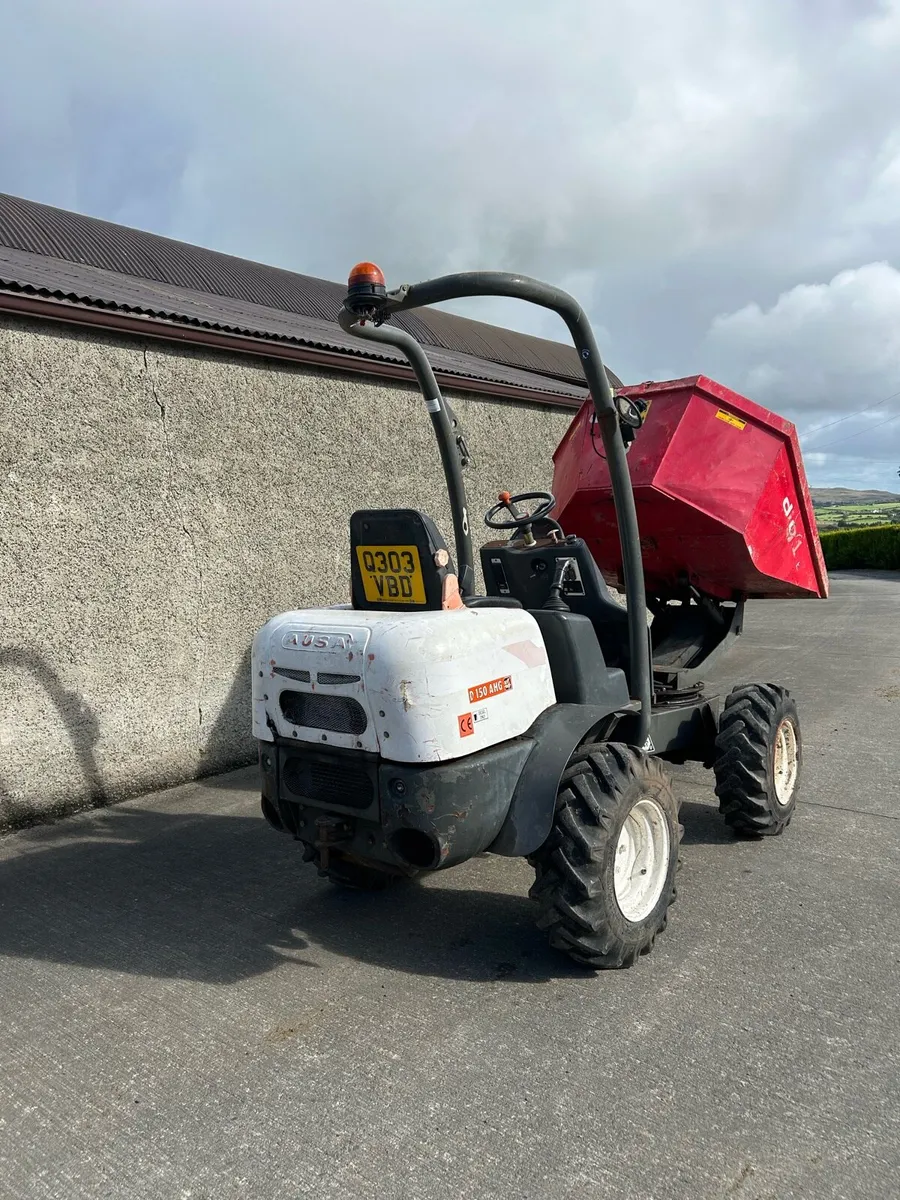 Ausa 2.5 ton Apx swivel dumper - Image 2