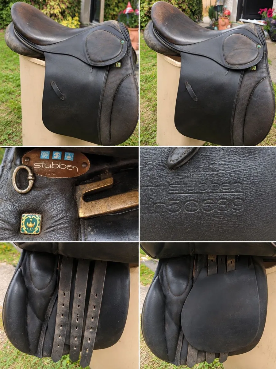 18' Stubben Saddle - Image 1