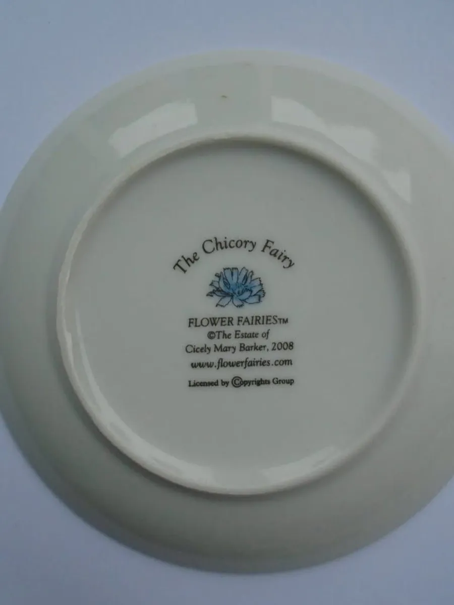 Flower fairy plate, home decor, Gift - Image 2