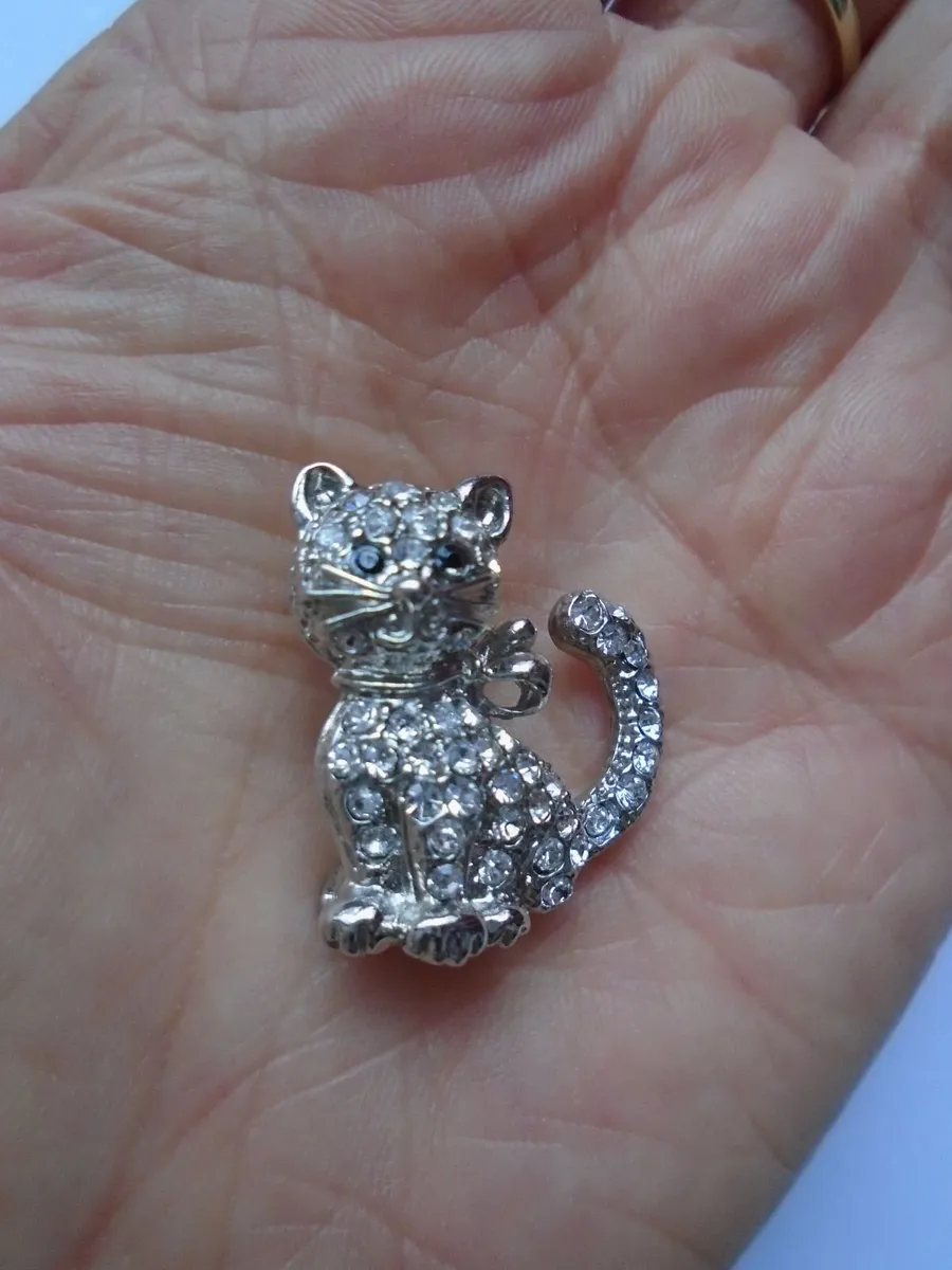 Cat brooch, Jewellery, Gift. Brooch - Image 4