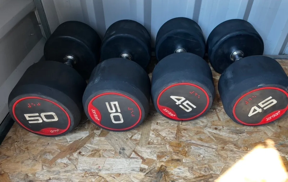 45kg & 50kg jordan dumbbells - Image 4