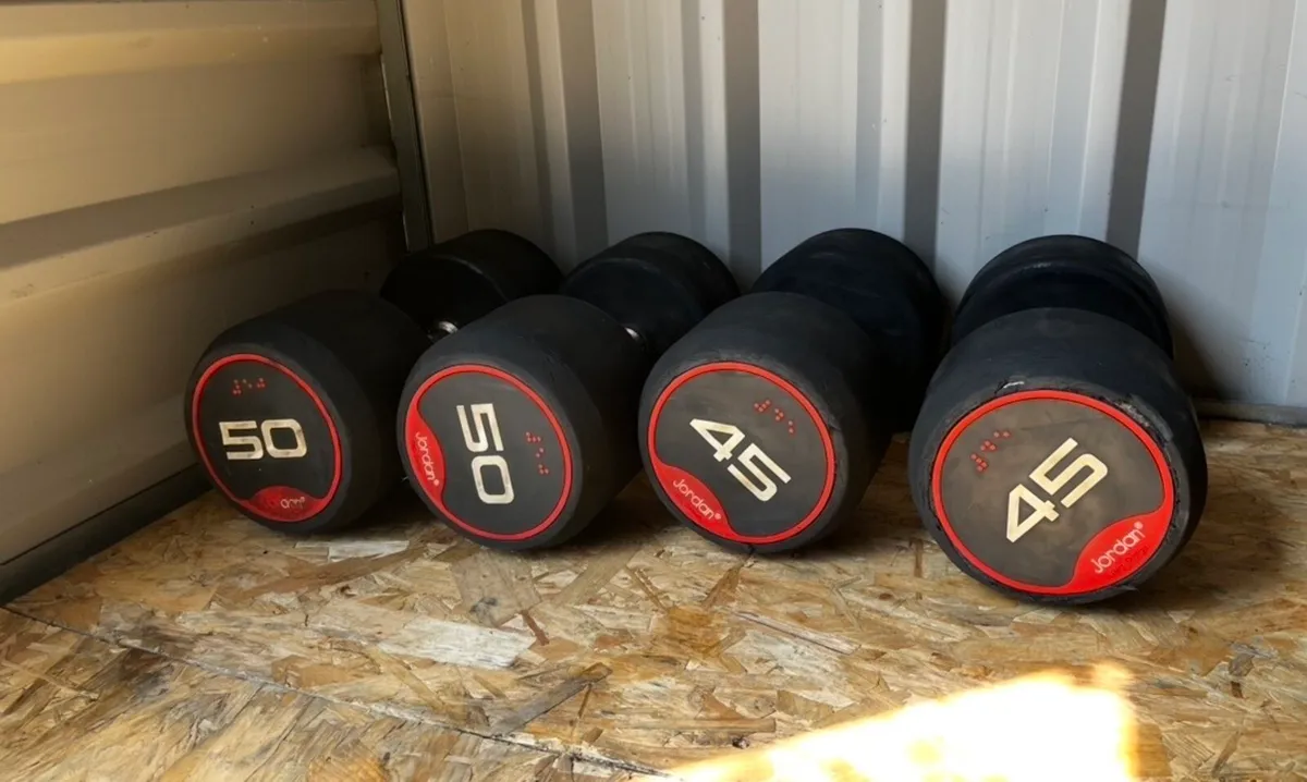 45kg & 50kg jordan dumbbells - Image 2