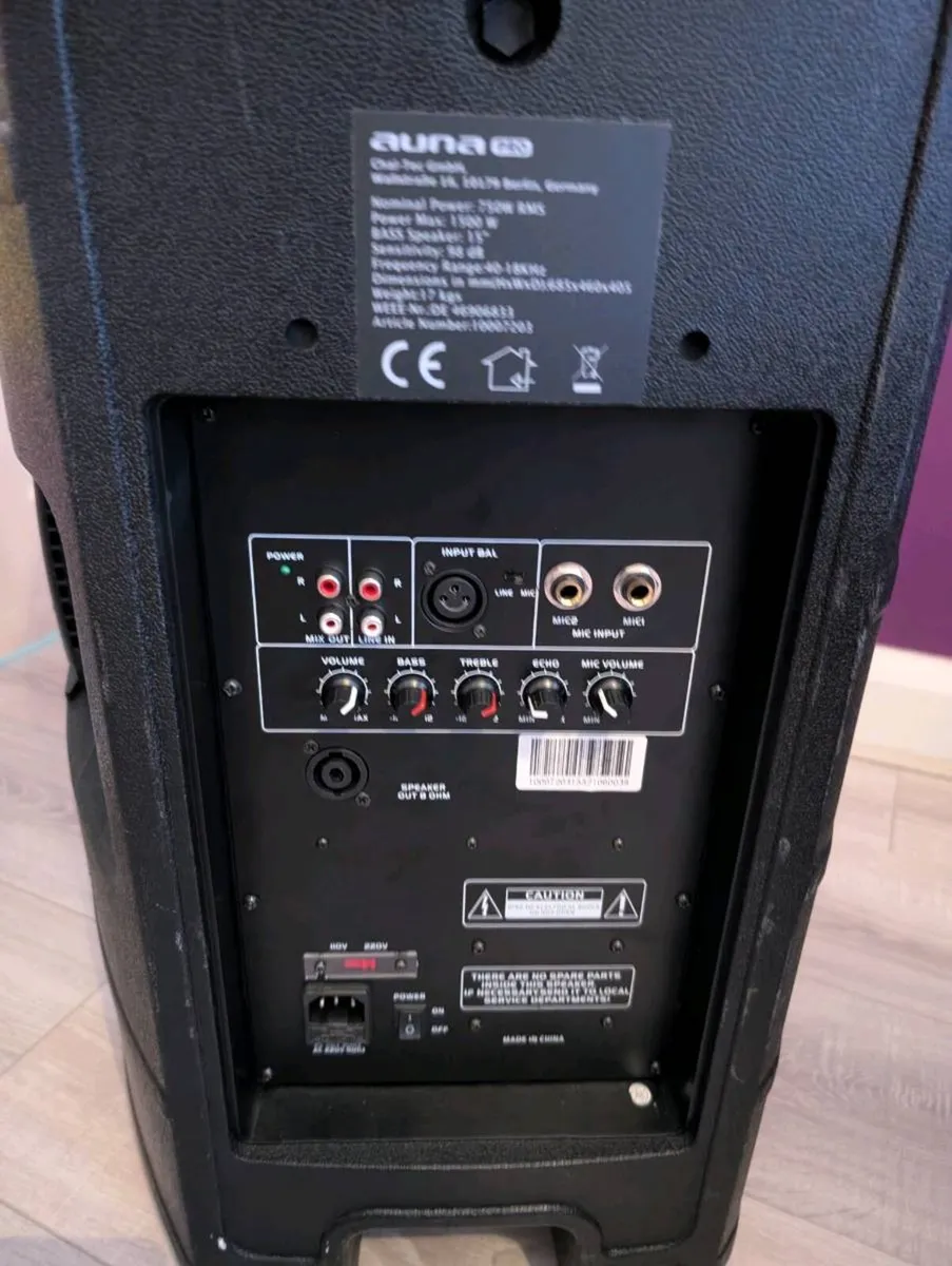 ACTIVE PA SPEAKERS - Image 1