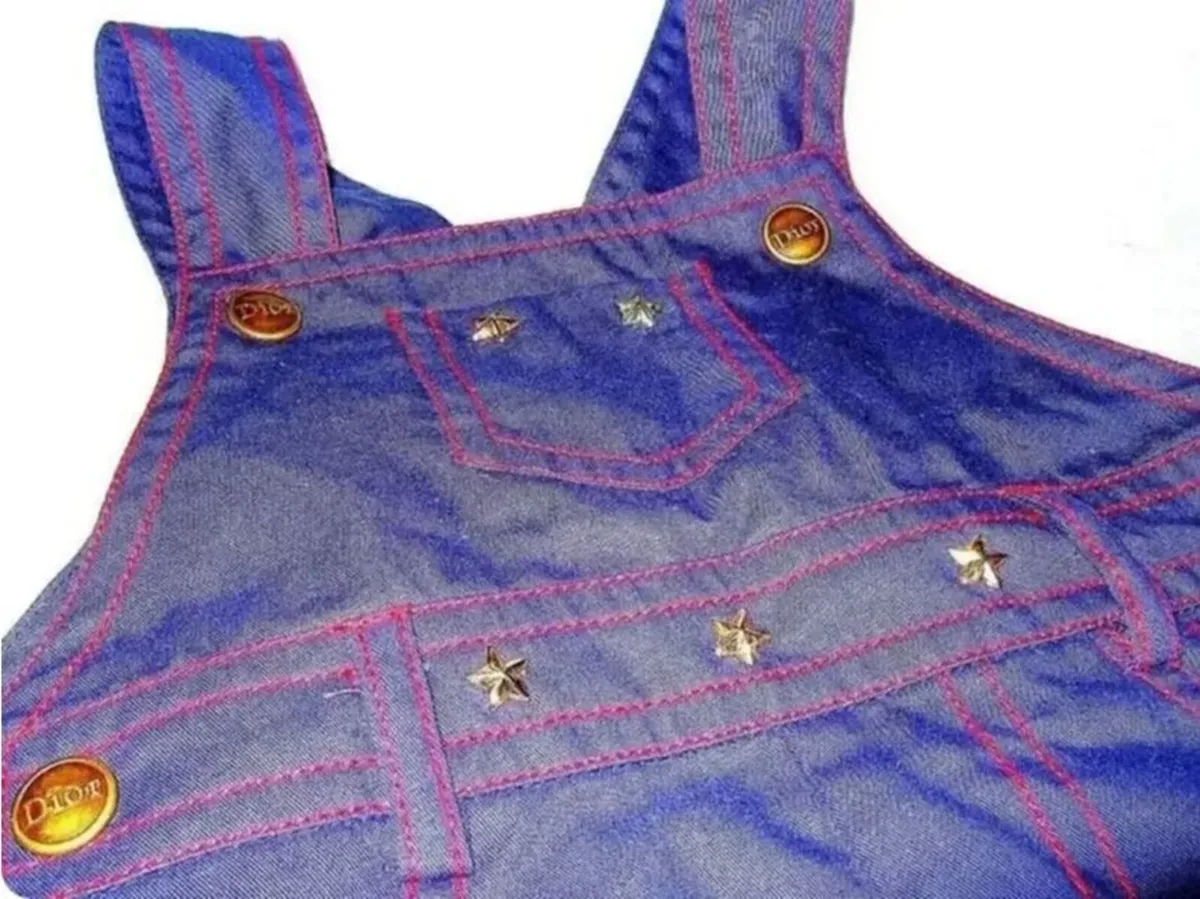Authentic Baby Dior Dungarees-Ex Display - Image 1