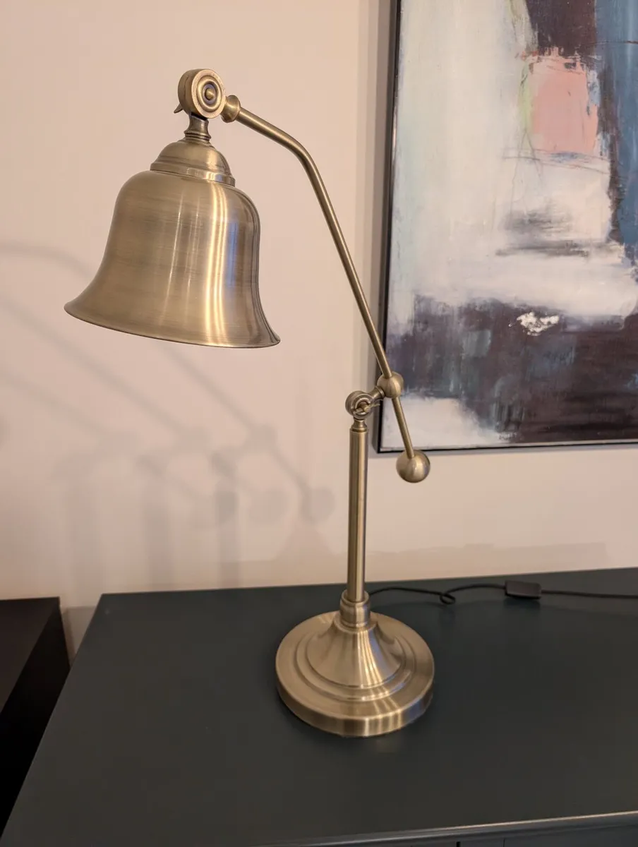 Gold Table Lamp - Image 1