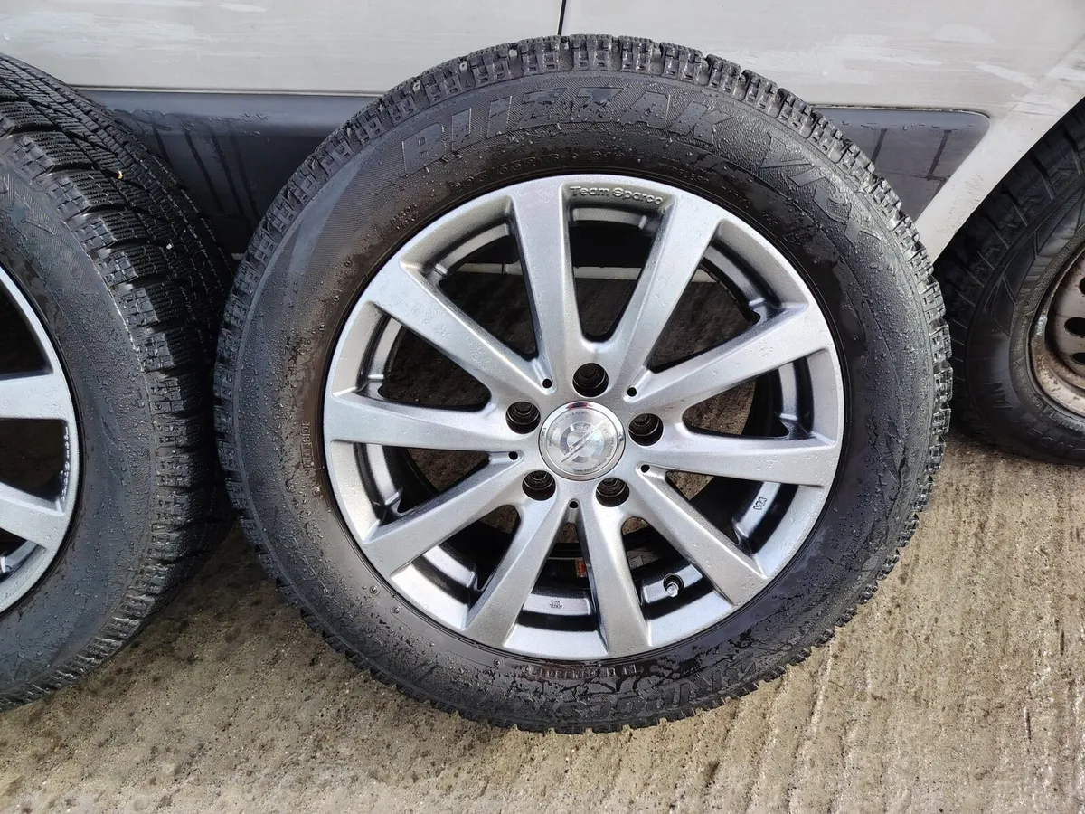 16" grey 5x112 alloys for VW, Skoda, Seat, Audi. - Image 3
