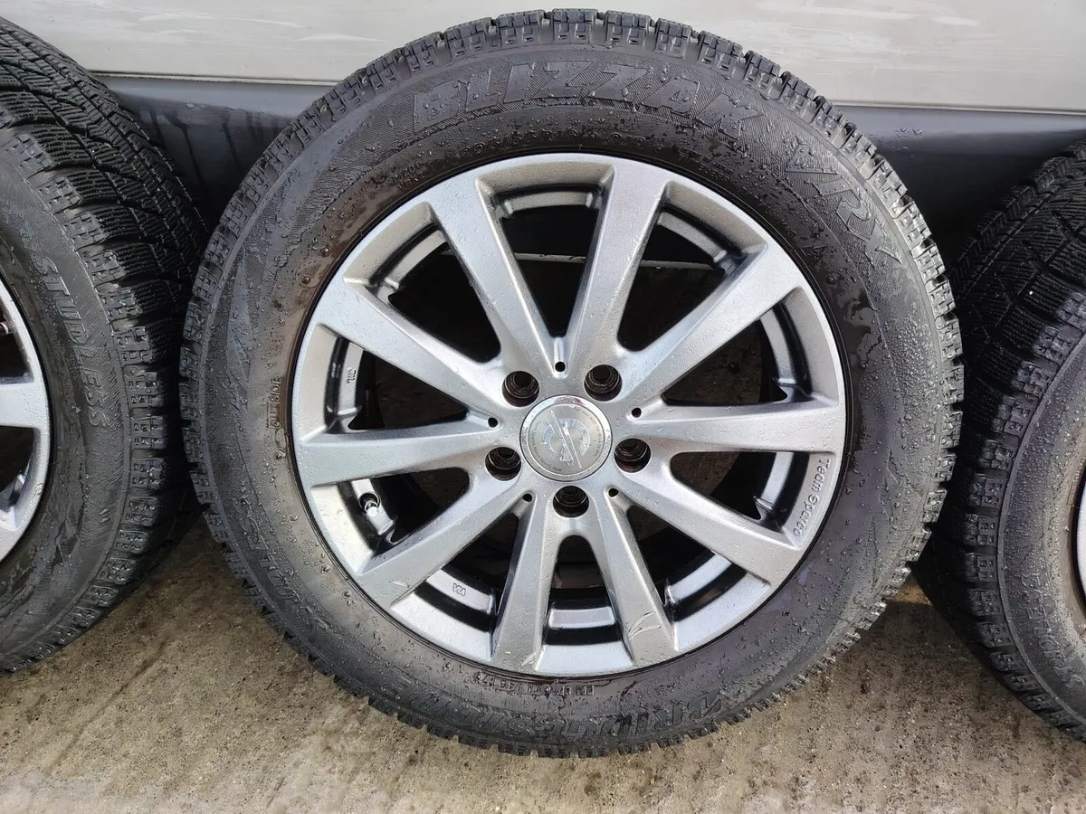 16" grey 5x112 alloys for VW, Skoda, Seat, Audi. - Image 4