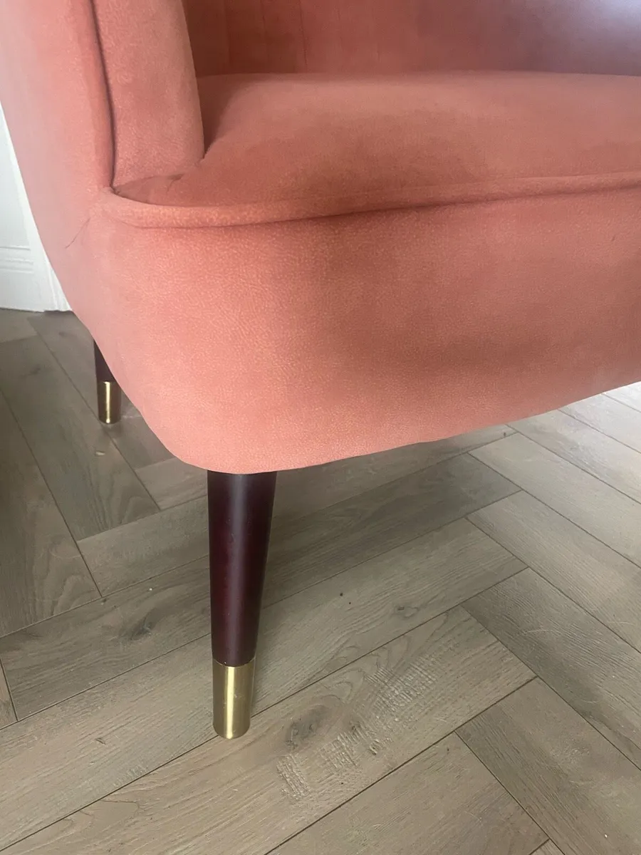 Orange Statement Chair - Image 2