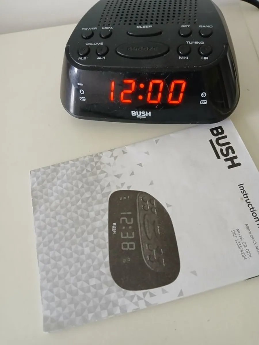 Bush Alarm Clock- Price Reduced Again!