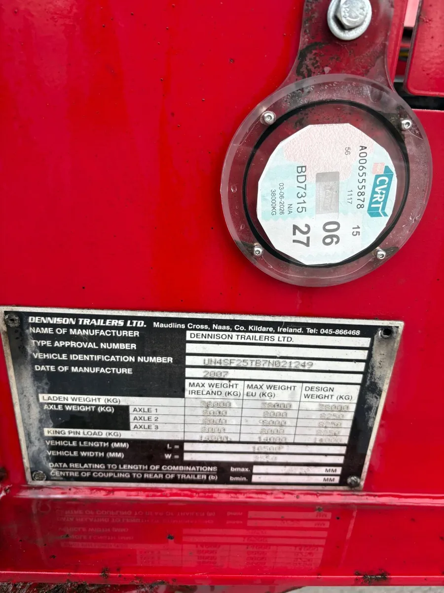 Dennison bulk tipper - Image 2