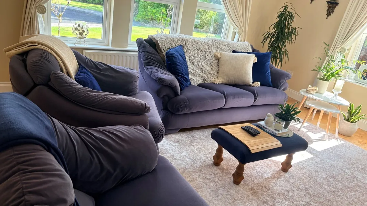 Sofa, armchair and recliner - Image 1