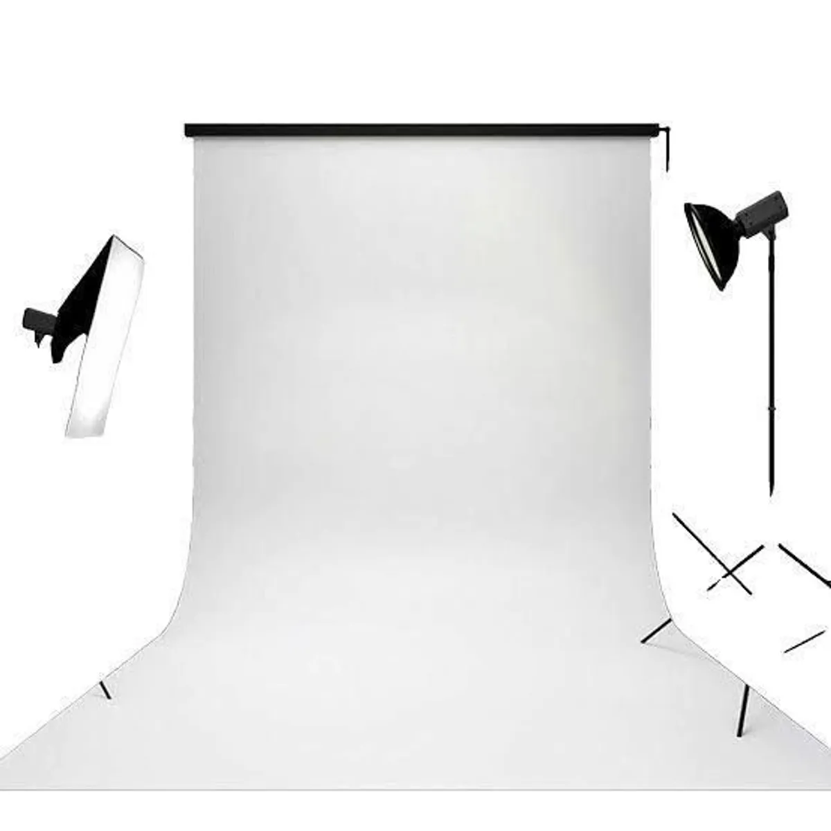 Savage Infinity Vinyl Studio Backdrops   V20-1030 (2) B&W - 10' x 30' - Image 3
