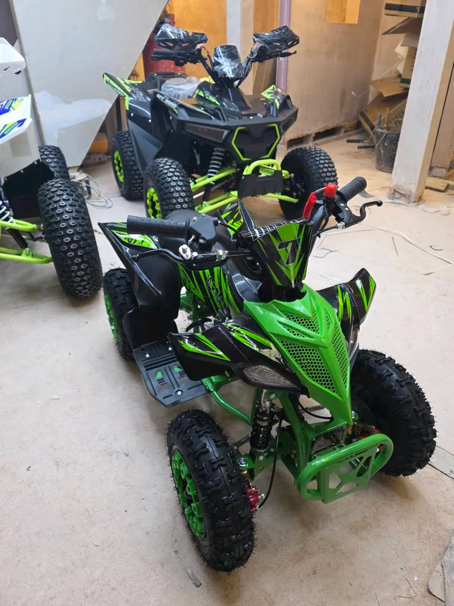 🔥 MINI KLF 50CC PETROL QUAD BIKE 🔥 - Image 4