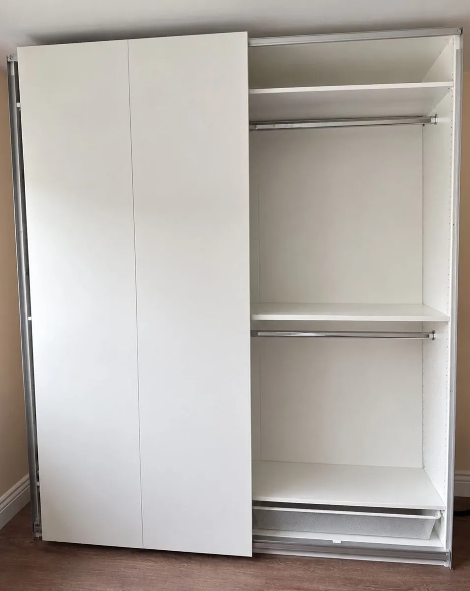 WARDROBE IKEA 200X60X236 | Only 2 months of use - Image 2