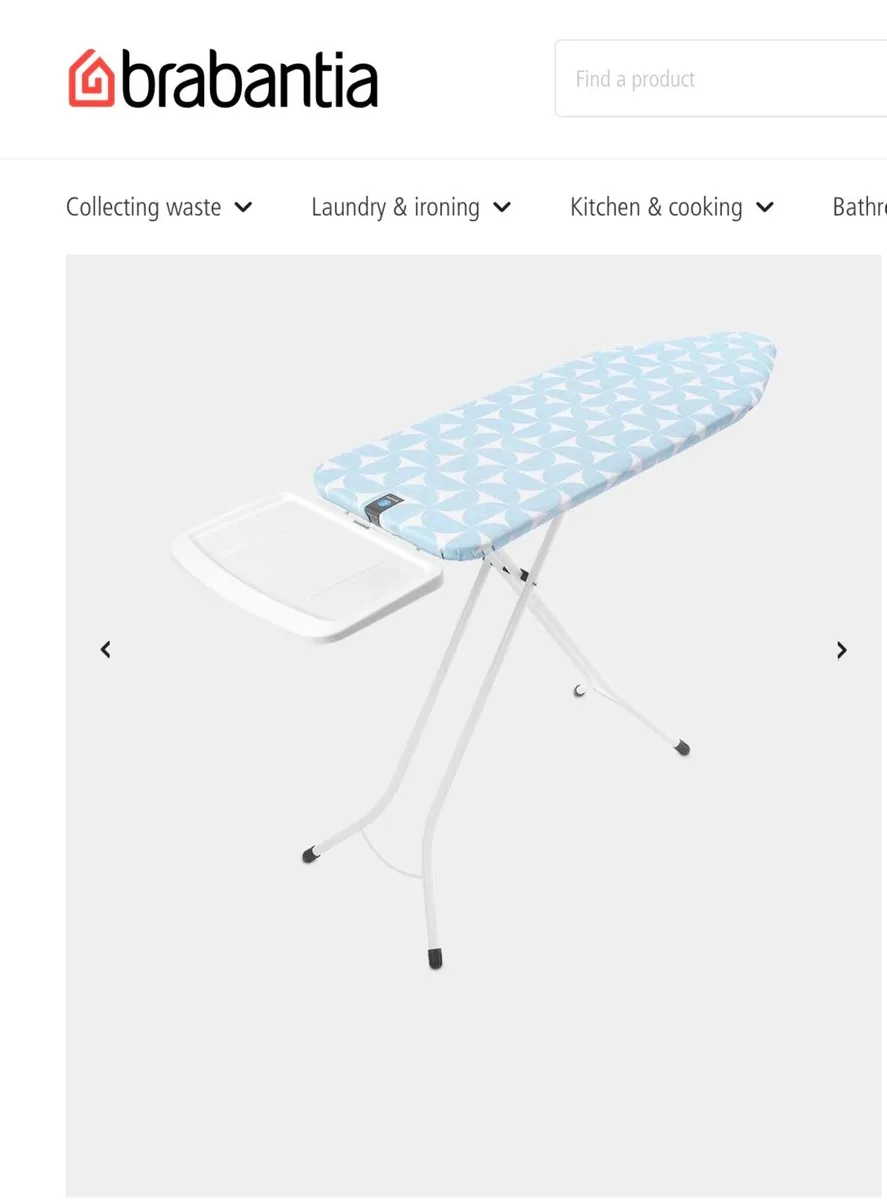 Ironing Board 124x45cm - Image 1