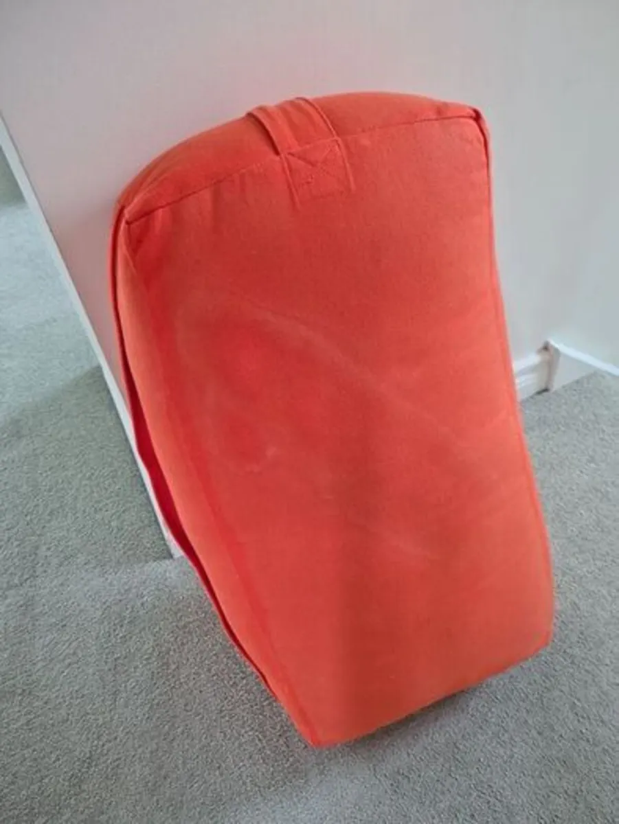 Orange Yoga bolster - Image 2