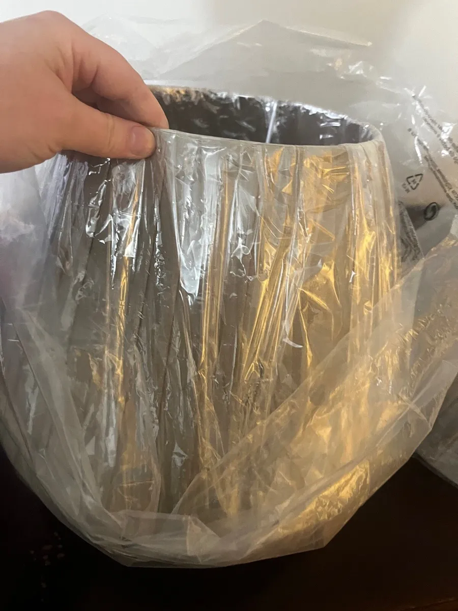 Two large lampshades (NEW) with original packaging - Image 3