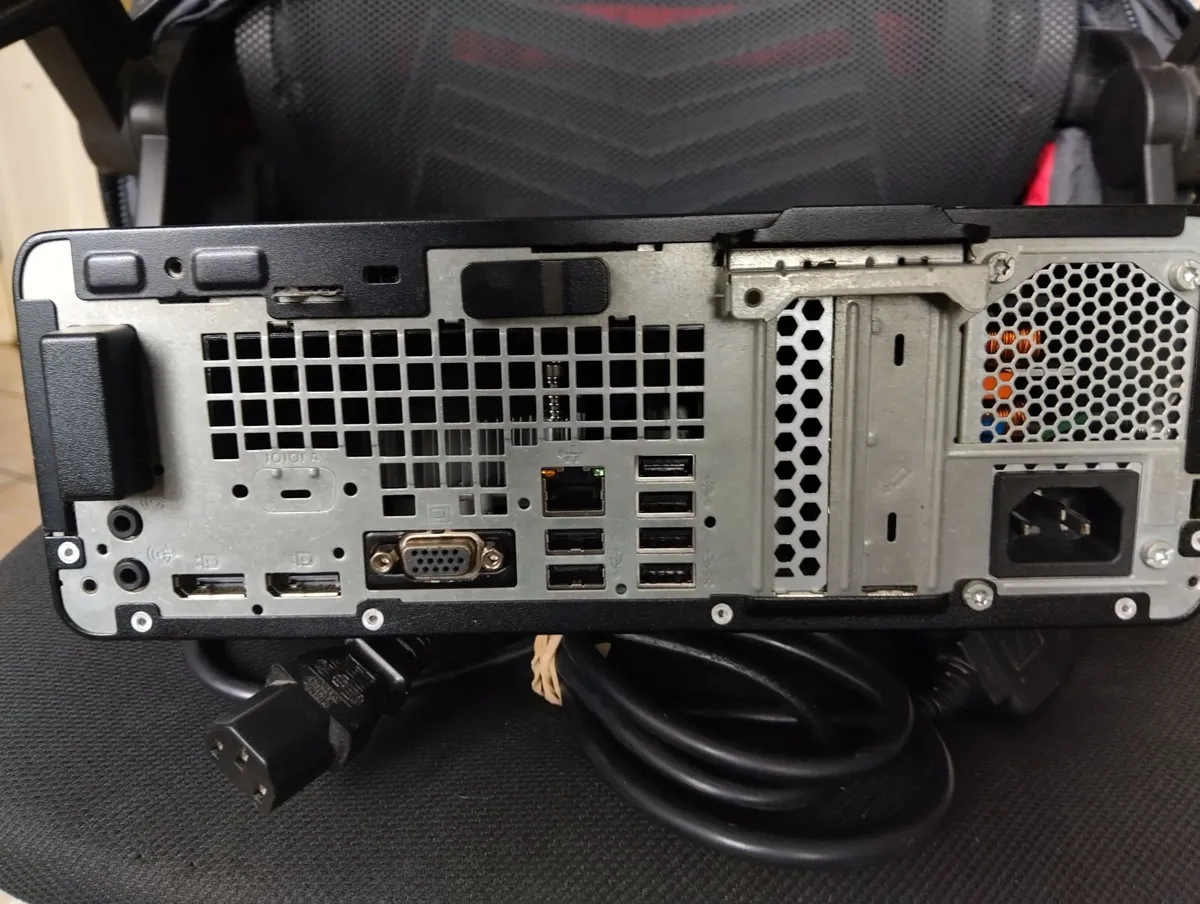 HP ProDesk 600 G3 SFF (i5 6th Gen) and power cable - Image 2