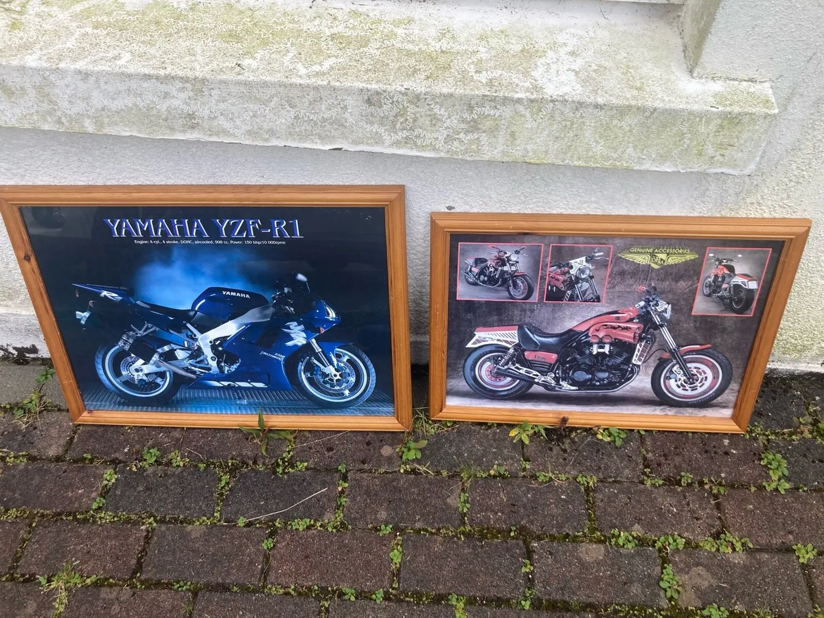 Motor cycle pictures free postage - Image 1