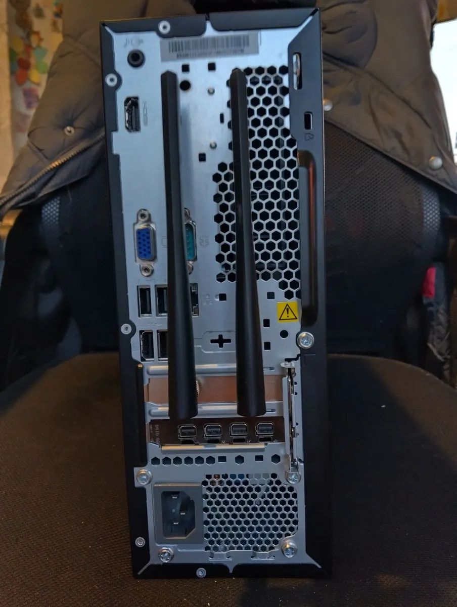 Lenovo V50s SFF PC (i5 10th Gen) and power cable - Image 2