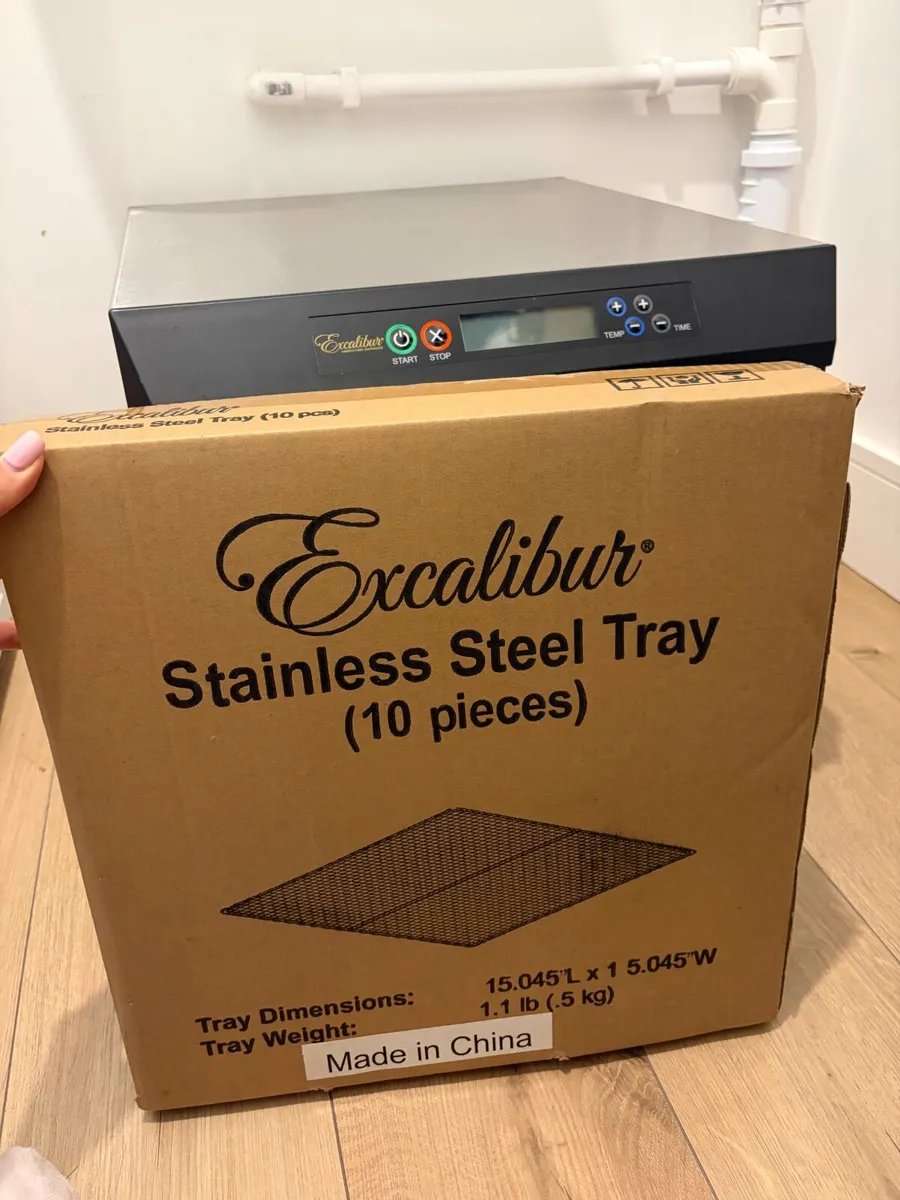 Excalibur 10-Tray Stainless Steel Food Dehydrator - Image 3