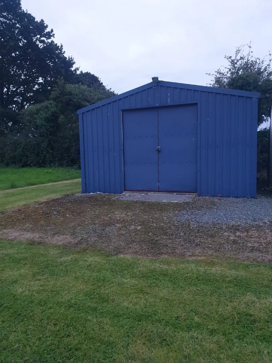 Fully Insulated Steel Frame Shed