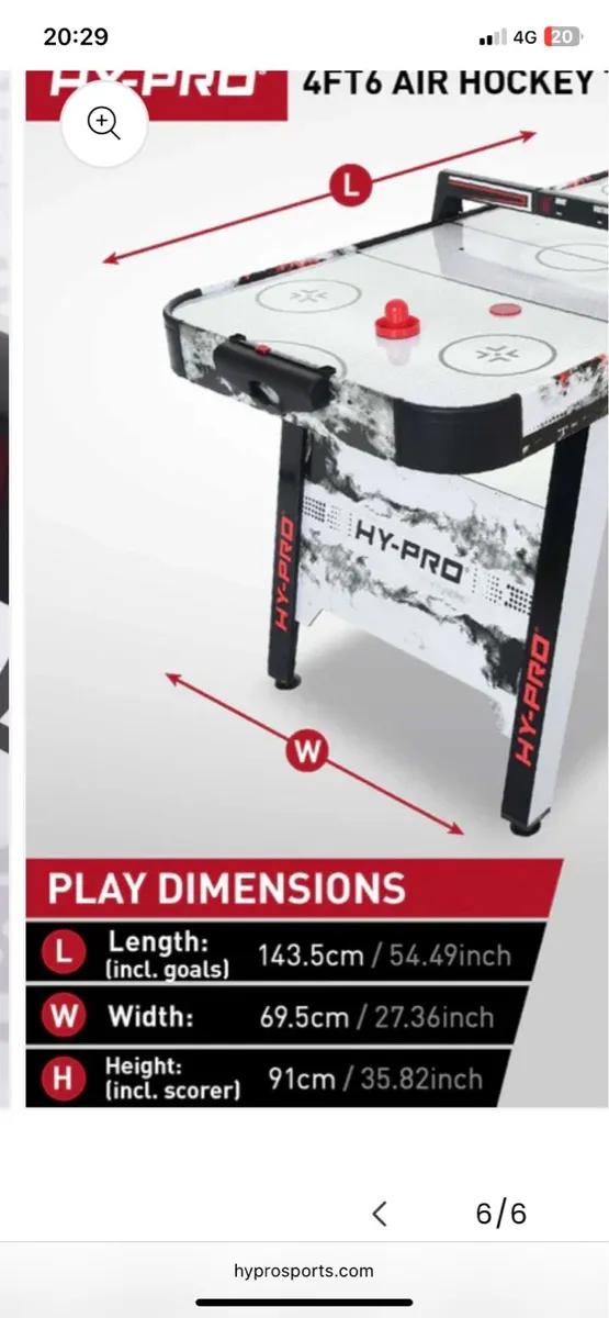 Air hockey electric - Image 1