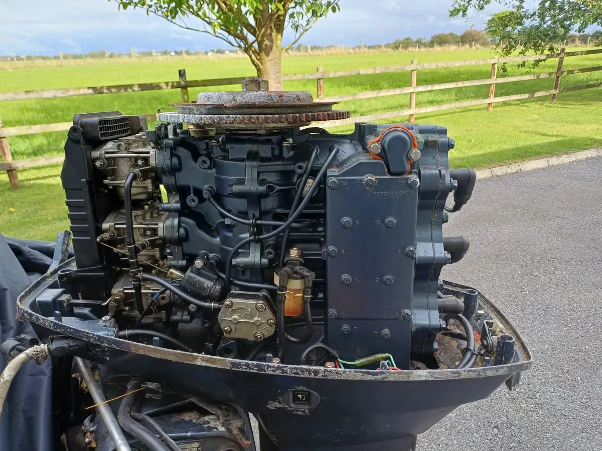 Yamaha 60 outboard Engine, Rib and trailer - Image 2