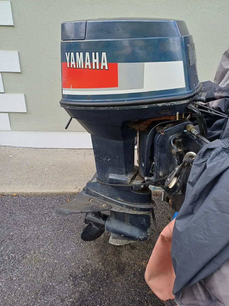 Yamaha 60 outboard Engine, Rib and trailer - Image 1