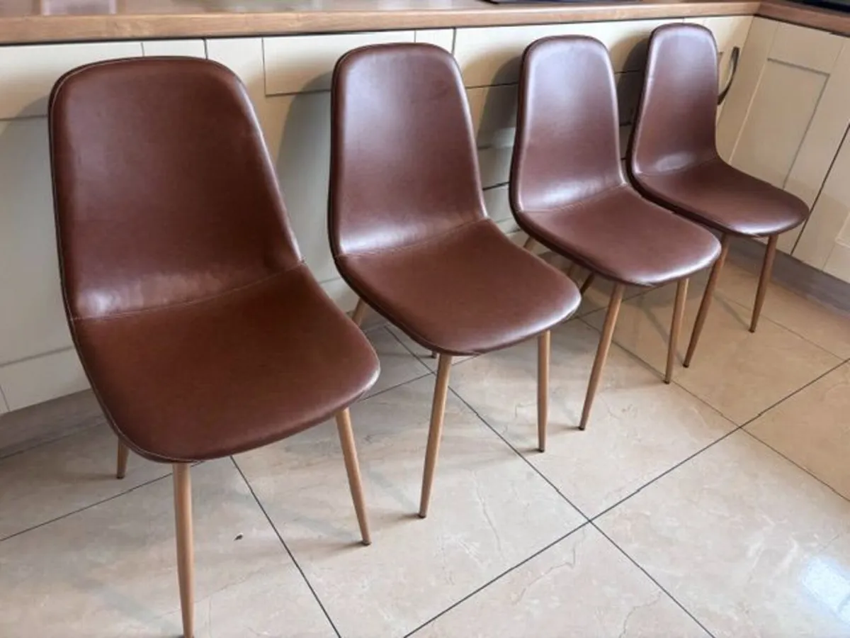 KIT 4 Dining Chairs JYSK | Only 1 month of use - Image 4