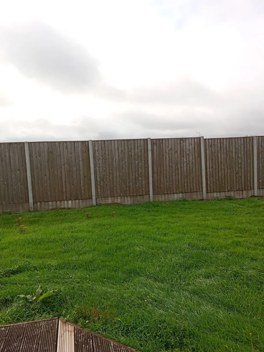 Garden Post & Panel Fence - Image 2