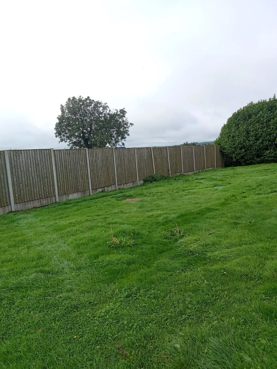 Garden Post & Panel Fence - Image 3
