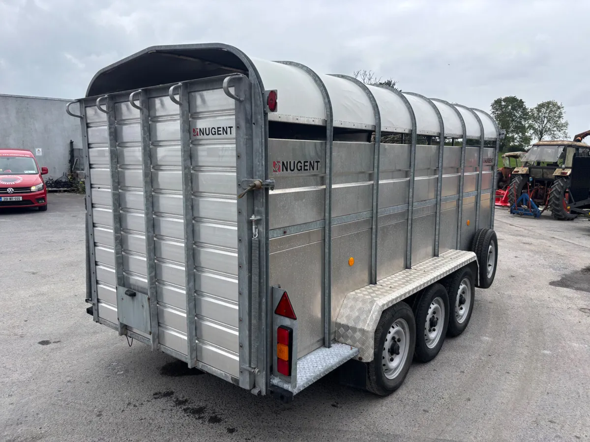 nugent 14ft livestock trailer - Image 3